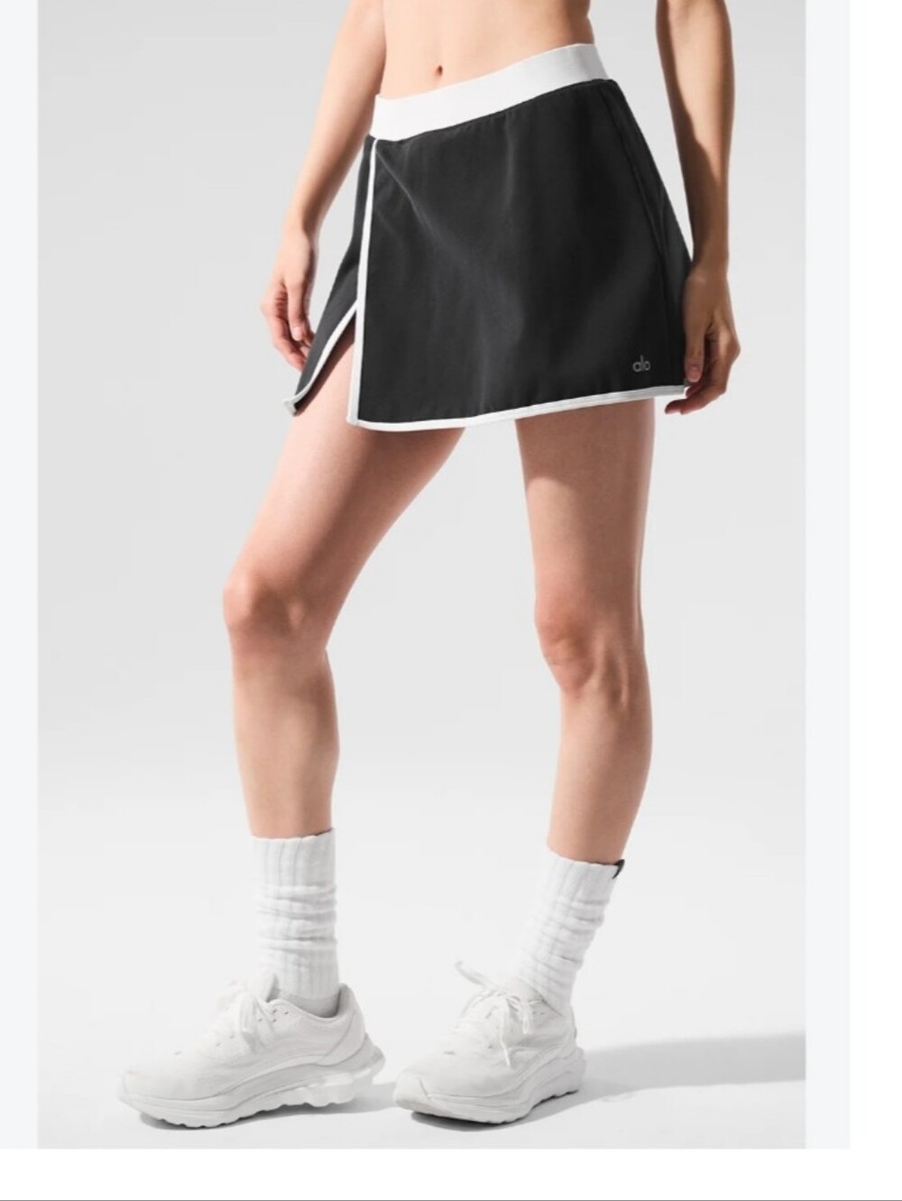 ALO Yoga Black Airbrush Skirt Size S